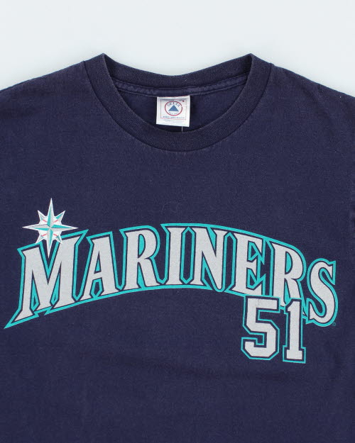 Vintage 90's MLB Seattle Mariners Graphic T-Shirt - S