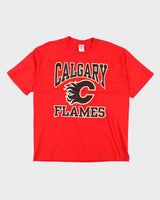 Vintage 2000's Calgary Flames Spell Out NHL T-Shirt - XL