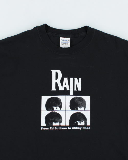 Vintage 90's The Beatles Rain Graphic T-Shirt - M