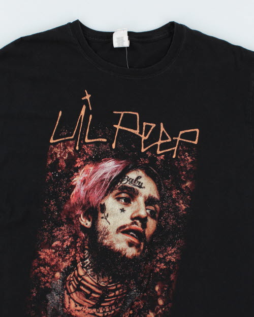 Vintage Lil Peep Memorial Graphic T-Shirt - XL