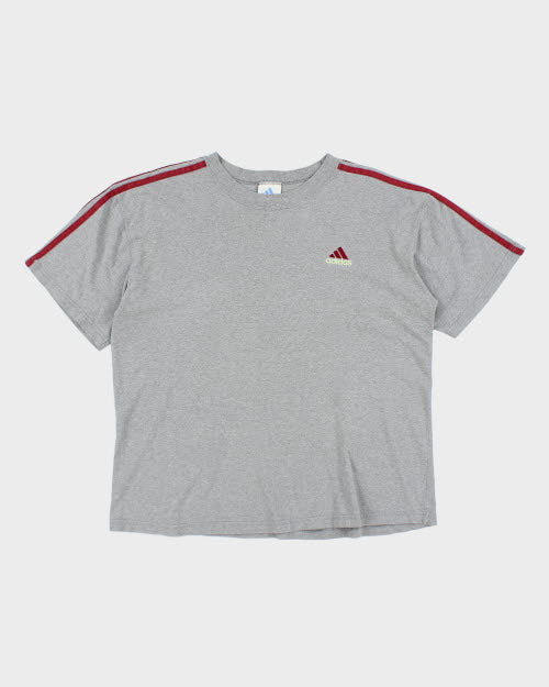 Vintage 2000's Adidas 3 Stripe T-Shirt - M