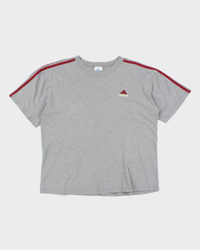 Vintage 2000's Adidas 3 Stripe T-Shirt - M
