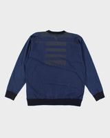 Vintage Japanese Sacai Geometric Long-sleeve T-Shirt - L