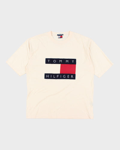 Vintage Y2K Tommy Hilfiger Oversized Graphic T-Shirt - XL