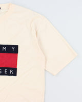 Vintage Y2K Tommy Hilfiger Oversized Graphic T-Shirt - XL