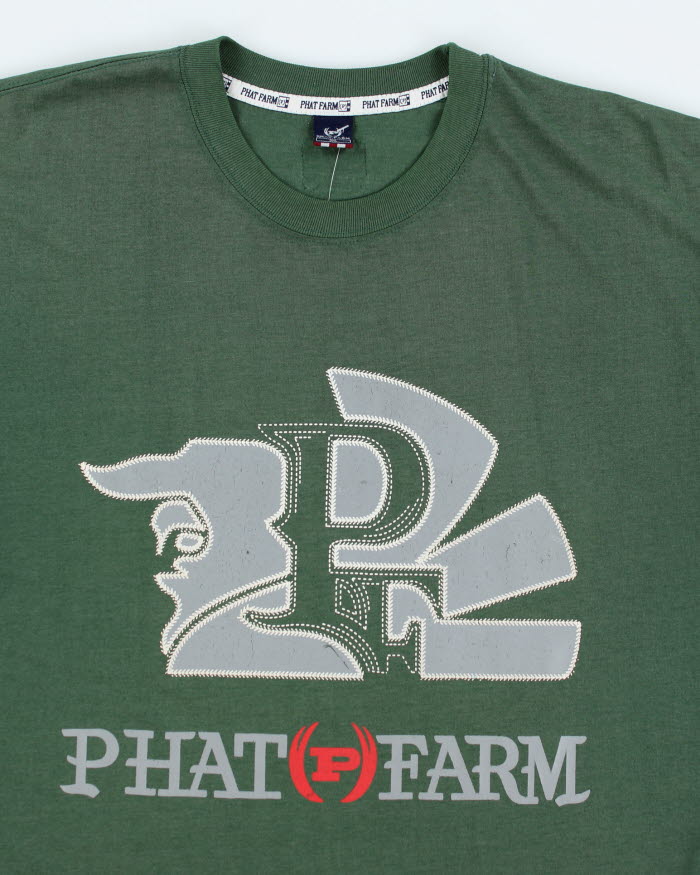 Vintage 2000's Phat Farm Graphic Oversized T-Shirt - XXXL