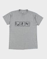 Vintage 2000's Skateboarding Funny Graphic T-Shirt - S