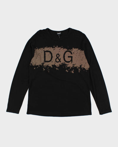 Vintage Y2K Dolce & Gabbana Longsleeve T-Shirt - XL