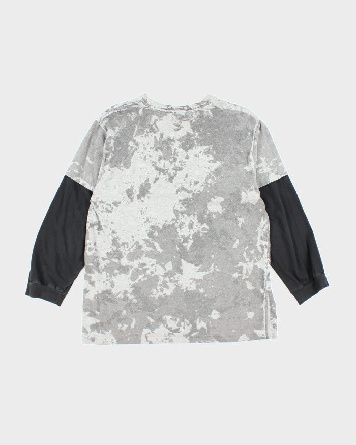 Vintage Y2K Extreme Zone Two Tone Longsleeve T-Shirt - XL