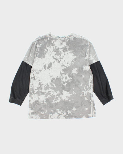 Vintage Y2K Extreme Zone Two Tone Longsleeve T-Shirt - XL