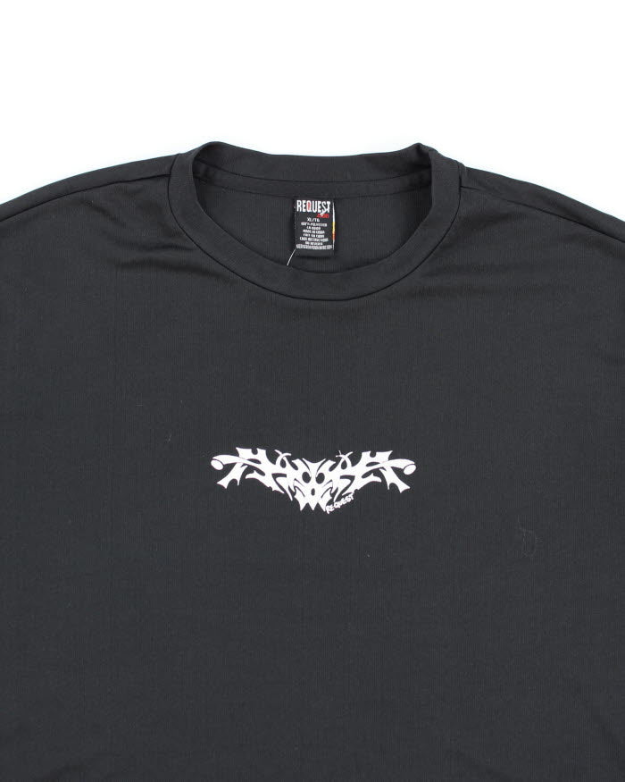 Vintage Y2K Request Tribal Print Longsleeve T-Shirt - XL