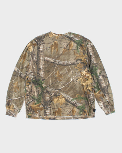 Realtree Camouflage Long Sleeve T-shirt - L