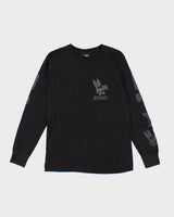 Stussy $tay Paid Black Long Sleeved T-Shirt - S