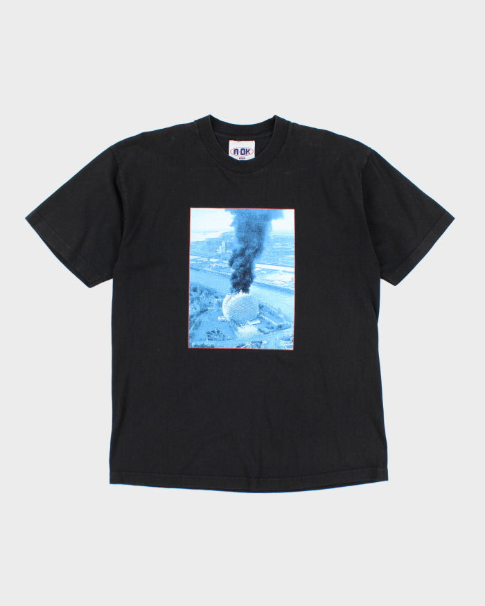 Vintage 90's A-OK Explosion Graphic T-Shirt - M