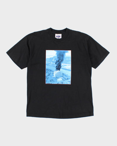 Vintage 90's A-OK Explosion Graphic T-Shirt - M