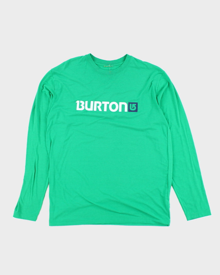 Vintage Y2K Burton Snowboards Longsleeve Graphic T-Shirt - L