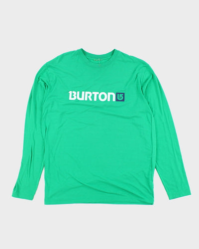 Vintage Y2K Burton Snowboards Longsleeve Graphic T-Shirt - L