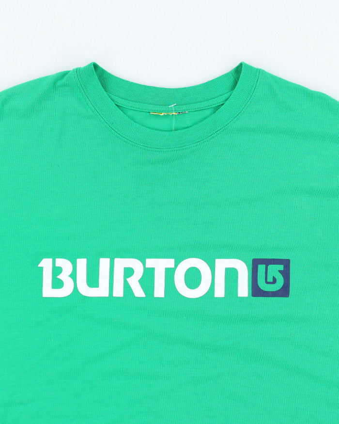 Vintage Y2K Burton Snowboards Longsleeve Graphic T-Shirt - L