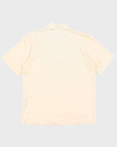 Vintage Valentino Patterned Polo Shirt - L