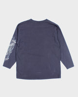 Y2k 00s Eagle Tattoo Long Sleeve T-shirt - S