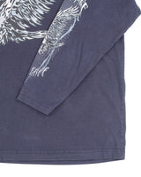 Y2k 00s Eagle Tattoo Long Sleeve T-shirt - S