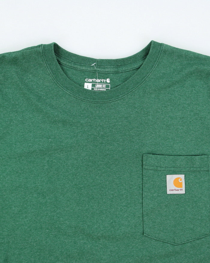 Carhartt Green Long Sleeve T-shirt - L