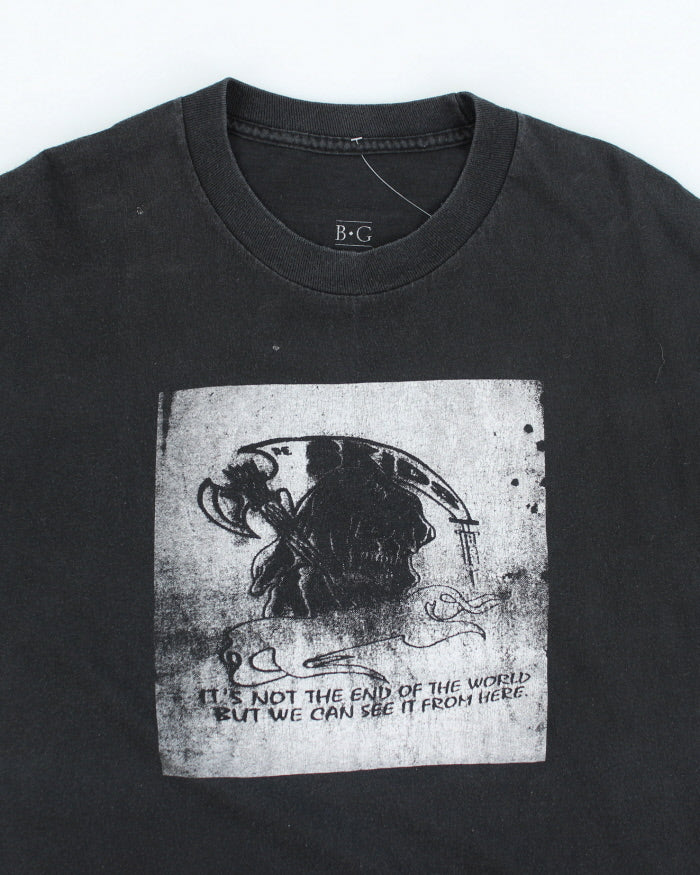 Vintage 2000's Gothic Graphic T-Shirt - L