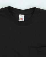 Vintage 90's Fruit of the Loom Blank Pocket T-Shirt - M