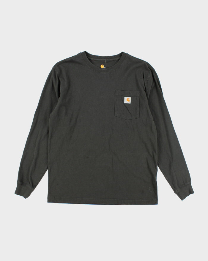 Carhartt Green Long Sleeve T-shirt - M