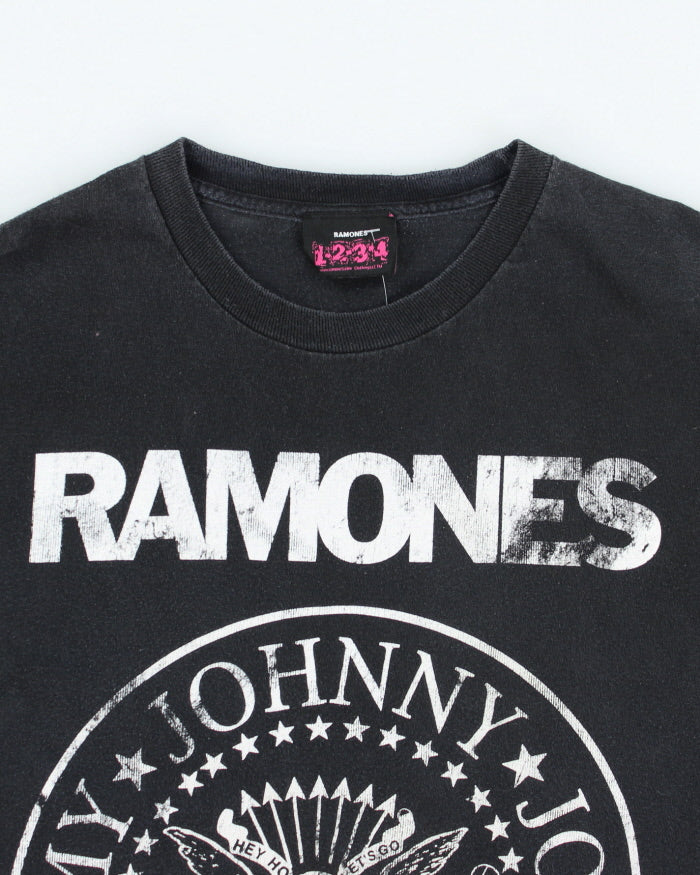 Vintage 2000's The Ramones Band Logo T-Shirt - L