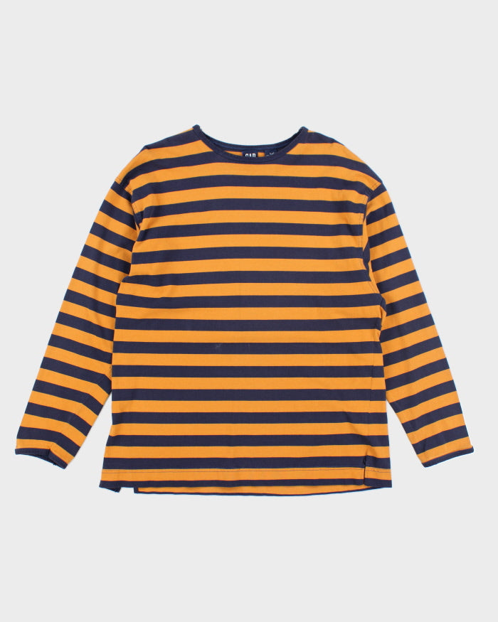 Vintage 2000's GAP Striped Long Sleeve T-Shirt - L
