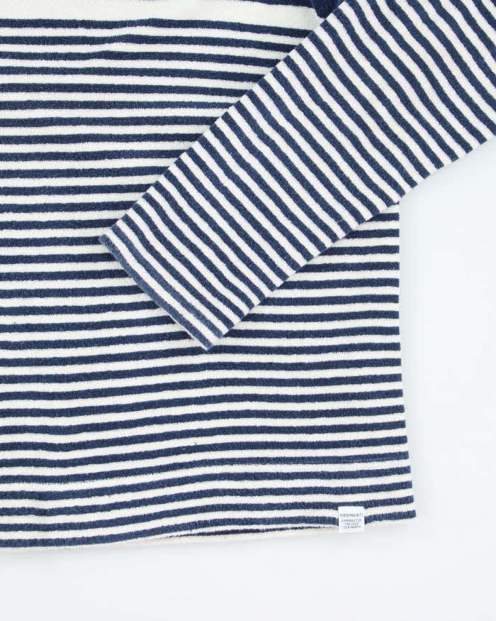 Vintage Norse Projects Striped Towling Long-sleeved T-Shirt - L