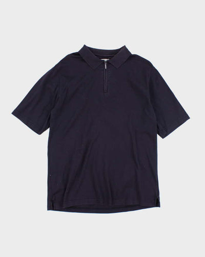 Vintage 90's Pierre Cardin Quarter Zip Polo Shirt - M