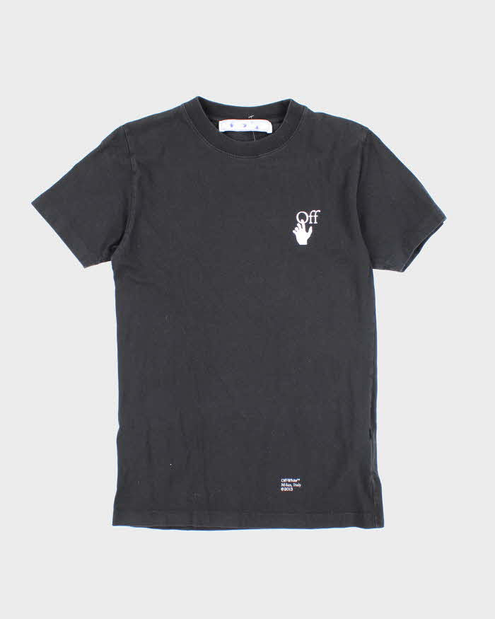 Off White Small Pocket Logo Graphic T-Shirt - M