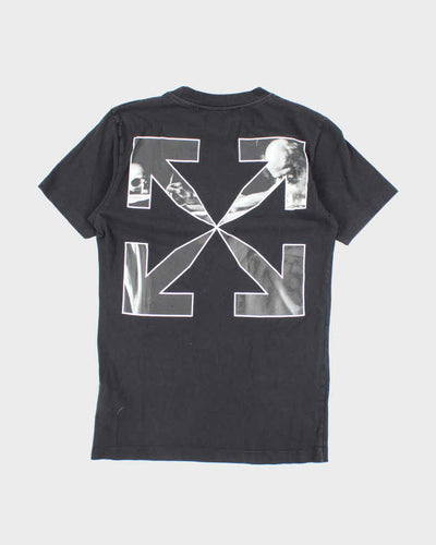 Off White Small Pocket Logo Graphic T-Shirt - M