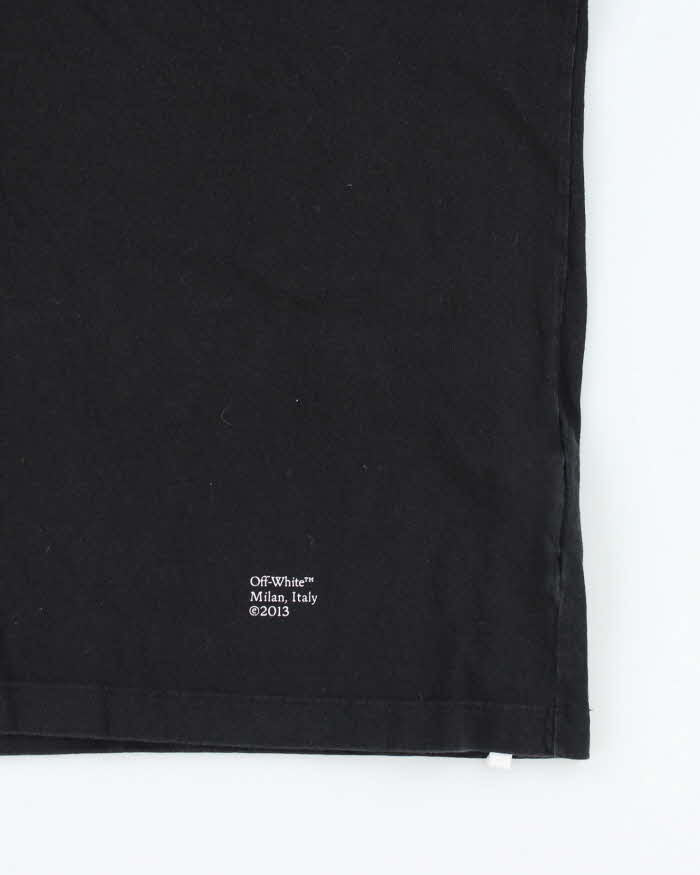 Off White Small Pocket Logo Graphic T-Shirt - M