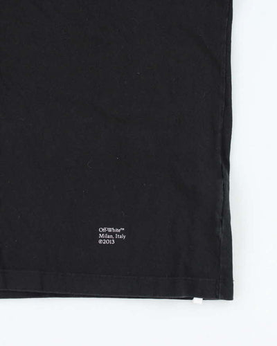Off White Small Pocket Logo Graphic T-Shirt - M