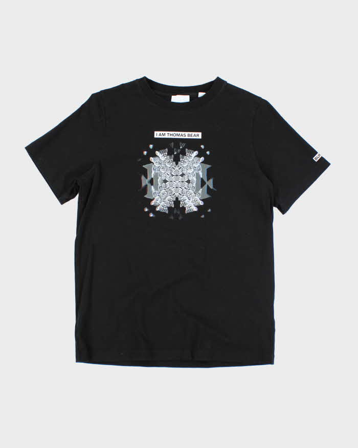 Vintage 2000's Thomas Burberry Graphic T-Shirt - S