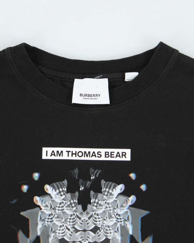 Vintage 2000's Thomas Burberry Graphic T-Shirt - S