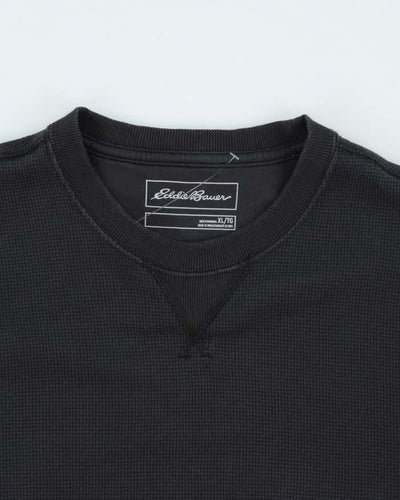 Vintage 2000's Eddie Bauer Heavyweight Waffle Long-sleeved T-Shirt - XL