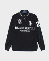 Vintage 2000's Ralph Lauren Black Watch Long-sleeved Polo Shirt - S