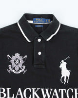 Vintage 2000's Ralph Lauren Black Watch Long-sleeved Polo Shirt - S