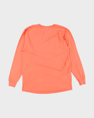 Vintage 2000's Stussy Stacked Logo Long-sleeved T-Shirt - L