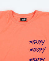 Vintage 2000's Stussy Stacked Logo Long-sleeved T-Shirt - L