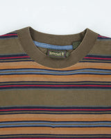 Vintage 2000's Timberland Weather Gear Striped Long-sleeved T-Shirt - L