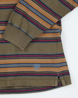 Vintage 2000's Timberland Weather Gear Striped Long-sleeved T-Shirt - L