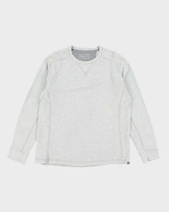 Vintage 2000's Eddie Bauer Waffle Long-sleeved T-Shirt - M