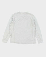 Vintage 2000's Eddie Bauer Waffle Long-sleeved T-Shirt - M