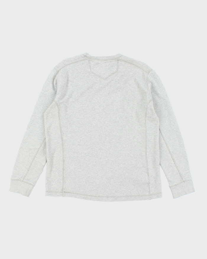 Vintage 2000's Eddie Bauer Waffle Long-sleeved T-Shirt - M