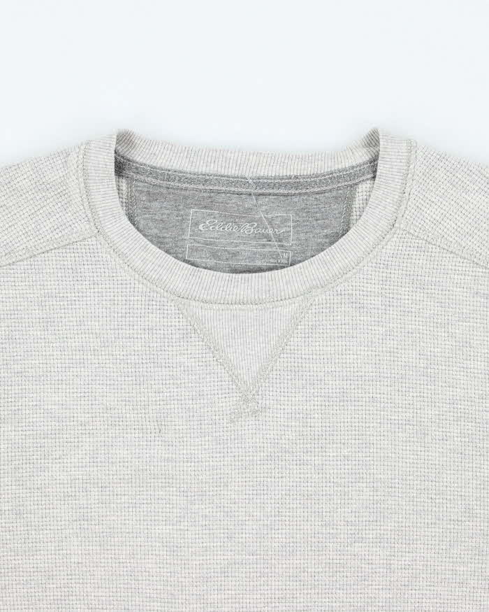 Vintage 2000's Eddie Bauer Waffle Long-sleeved T-Shirt - M